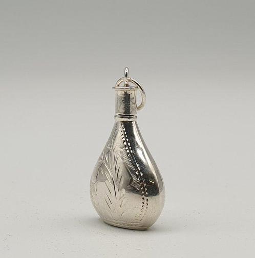 Ciondolo boccetta per profumo in Argento 925 - Parfumfles -, Antiek en Kunst, Antiek | Goud en Zilver