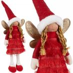 Ruhhy Fairy Rode Kerstfiguur - Fee/Angel/Elf met Glitterv..., Ophalen of Verzenden, Nieuw