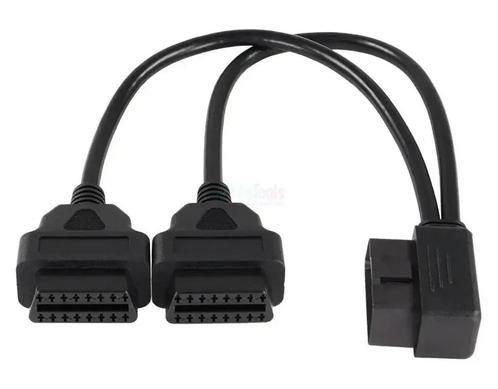 Universele Platte 16-pins OBD2 Verleng- en Splitterkabel 2-D, Auto diversen, Autogereedschap, Nieuw, Verzenden