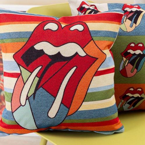 Set kussenslopen - Rolling Stones Tribute - Handgemaakt -, Antiek en Kunst, Kunst | Designobjecten