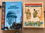 2 Boeken Korps Mariniers - in zeer goede staat, Verzamelen, Ophalen of Verzenden, Nederland, Boek of Tijdschrift
