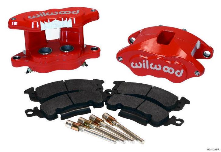 Wilwood D52 Rear Caliper Kit - Red 1.25 / 1.25in Piston, Auto-onderdelen, Remmen en Aandrijving, Ophalen of Verzenden