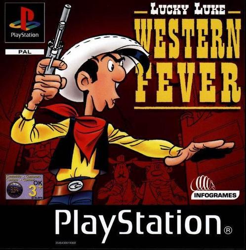 Lucky Luke Western Fever (PlayStation 1), Spelcomputers en Games, Games | Sony PlayStation 1, Gebruikt, Verzenden