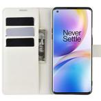 ProGuard - OnePlus 8 Pro Wallet Flip Case Wit, Verzenden, Nieuw