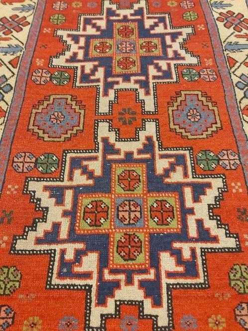 Vloerkleed - 90 cm - 59 cm - Antieke Azerbeidzjaanse tapijt., Huis en Inrichting, Stoffering | Tapijten en Kleden