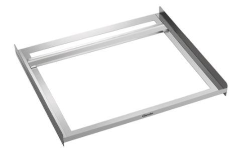 Bartscher verbindingsframe| AT90-120 RVS | 598x536x55 mm, Zakelijke goederen, Horeca | Meubilair en Inrichting, Verzenden