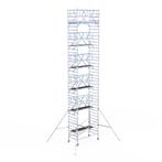 Rolsteiger Professional 135x250 13,2m werkhoogte vrijstaand, Doe-het-zelf en Verbouw, Steigers, Verzenden, Nieuw, Rolsteiger of Kamersteiger