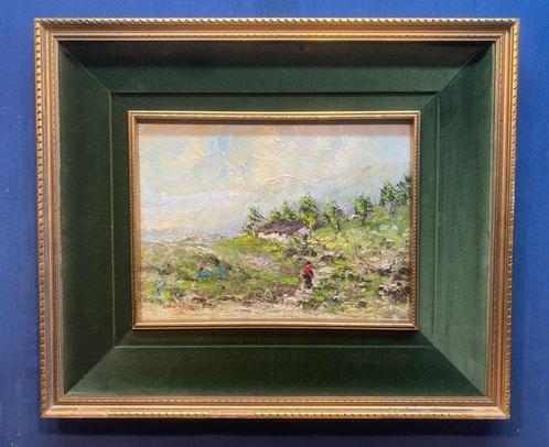 Athos Brioschi (1910-2000) - Paesaggio di campagna, Antiek en Kunst, Kunst | Schilderijen | Klassiek