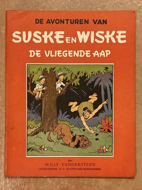 Suske en Wiske - Nr. 2 - De Vliegende Aap - Rode Reeks, Boeken, Stripboeken