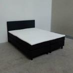 Boxspring Bravo 70 x 200 Stof Antraci €209,- *Outlet*, Huis en Inrichting, Slaapkamer | Boxsprings, Grijs, Nieuw, 200 cm, Eenpersoons