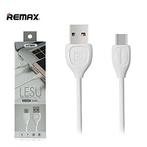 USB-C Kabel - 1 meter - Wit Remax RC-050a, Ophalen of Verzenden, Nieuw