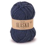 DROPS Alaska Uni Colour - 37 grijsblauw - Wol Garen, Hobby en Vrije tijd, Breien en Haken, Ophalen of Verzenden, Nieuw