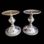 Kandelaar (3) - Verzilverd, Antiek en Kunst, Curiosa en Brocante
