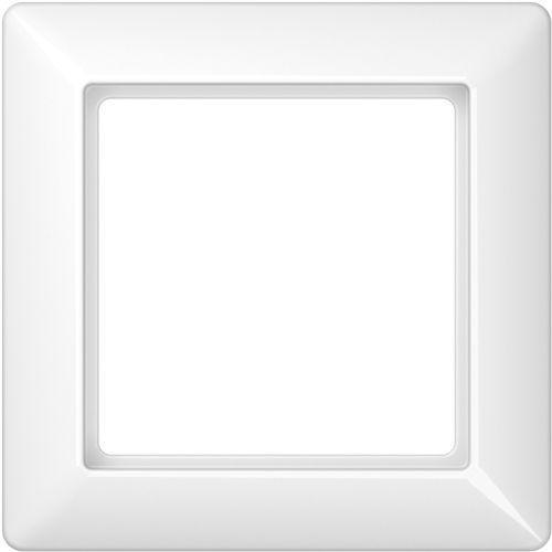 JUNG AS500 Afdekraam 1 voudig Alpine wit AS581WW, Doe-het-zelf en Verbouw, Elektra en Kabels, Nieuw, Ophalen of Verzenden