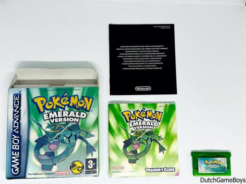 Gameboy Advance / GBA - Pokemon Emerald Version - NHAU, Spelcomputers en Games, Games | Nintendo Game Boy, Gebruikt, Verzenden