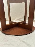 Bijzettafel - Art Deco Bijzettafel met Lager Onderblad -