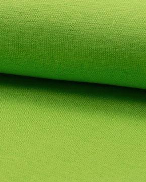 Fijngebreide Boordstof Lime, Hobby en Vrije tijd, Stoffen en Lappen, Groen, Nieuw