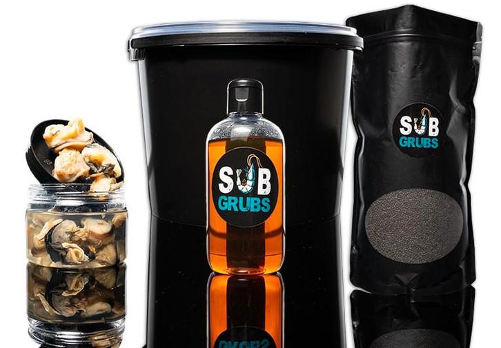 Subgrubs Natural Bait Ready To Fish Emmer (Pellets +, Watersport en Boten, Hengelsport | Algemeen, Nieuw, Verzenden