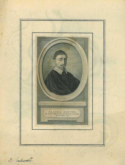Portrait of Bartel Jacobsz. Bart, Antiek en Kunst, Kunst | Etsen en Gravures
