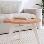 vidaXL Tafelblad rond Ø60x2,5 cm massief beukenhout, Huis en Inrichting, Tafels | Eettafels, Verzenden, Nieuw