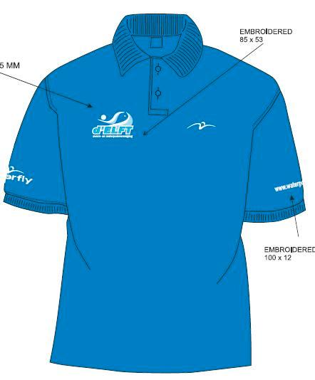 opruiming showmodel (size l) Luxe WaterPolo d-ELFT Poloshirt, Watersport en Boten, Waterpolo, Nieuw, Verzenden