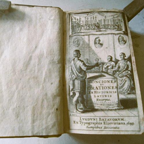 Collectif - Conciones et Orationes ex Historicis Latinis -, Antiek en Kunst, Antiek | Boeken en Bijbels