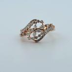 Ring - 18 karaat Roségoud - 0.82ct. tw. Diamant (Natuurlijk), Nieuw