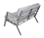 Stoel-Bank Loungeset - Marah - Aluminium - Lesli Living, Verzenden, Nieuw