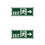 LED Noodverlichting Exit - 2 Pack - Rabonta Links/Rechts -, Ophalen of Verzenden, Nieuw