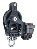 Harken 45mm Element enkelschijfsblok met hondsvot en klem, Watersport en Boten, Ophalen of Verzenden, Nieuw