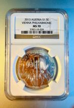 Oostenrijk. 1 1/2 Euro 2013 Philharmonic, Cracked slab,