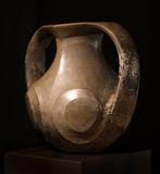Asia Terracotta wervelende ogen amfoor uit de Han-periode