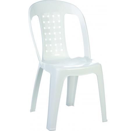 (MDK-107138) Siesta Estella tuinstoel wit, Huis en Inrichting, Stoelen, Wit, Nieuw, Ophalen of Verzenden