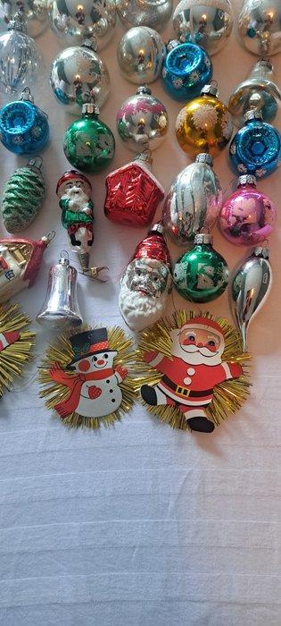 Kerstdecoratie (40) - Glas - Vintage kerstballen beschikbaar voor biedingen
