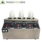 Horeca Sauswarmer - 3 x 950 ml - 230V - RVS - HCB, Overige typen, Verzenden, Nieuw in verpakking