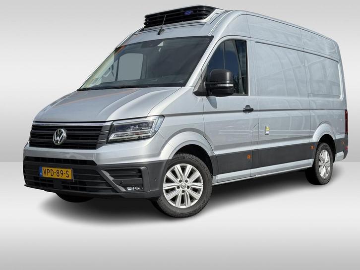 Volkswagen Crafter 35 2.0 TDI L3H3 Highline Koelwagen Vries, Auto's, Bestelauto's, Dealer onderhouden, Lease, Grijs, Automaat