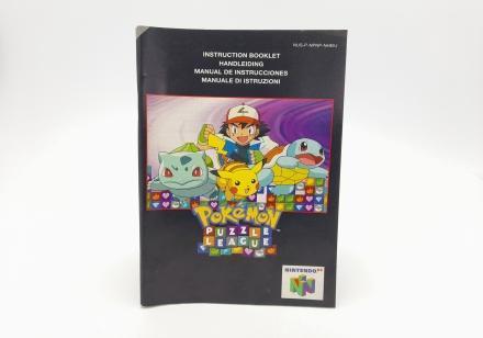 Mario64.nl: Pokemon Puzzle League handleiding - iDEAL!, Spelcomputers en Games, Games | Nintendo 64, Gebruikt, Ophalen of Verzenden