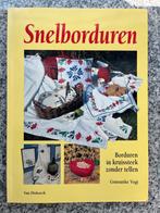 Snelborduren, Boeken, Gelezen, Verzenden, Borduren en Naaien, Guusanke Vogt