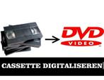 Cassette Overzetten op DVD/Opslag materiaal -TOT 50% KORTING