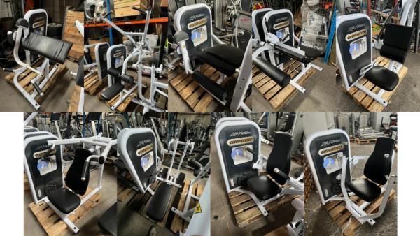 Life Fitness Circuit Series Set Wit of Zilver| Complete Set, Sport en Fitness, Fitnessmaterialen, Overige typen, Ophalen of Verzenden