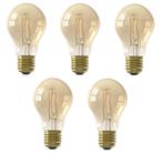 5 stuks Calex LED lamp E27 7.5W 806lm 2100K Goud Dimbaar A60, Ophalen of Verzenden, Nieuw