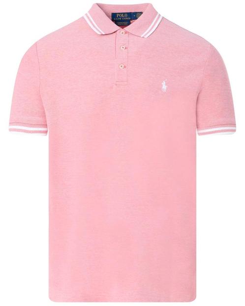 Polo Ralph Lauren Polo KM Herenkleding, Kleding | Heren, Polo's, Roze, Nieuw, Verzenden