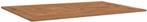 Stern Classic tafelblad Teak FSC®-gecertificeerd - Bruin, Huis en Inrichting, Tafelonderdelen, Ophalen of Verzenden, Nieuw