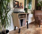 Eiken vinylmeubel - Platen, LPs versterker & platenspeler, 50 tot 100 cm, Eikenhout, Nieuw, Ophalen of Verzenden