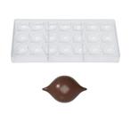 Bonbonvorm Chocolate World Praline Curve (21x) 45x28x14mm, Verzenden, Nieuw