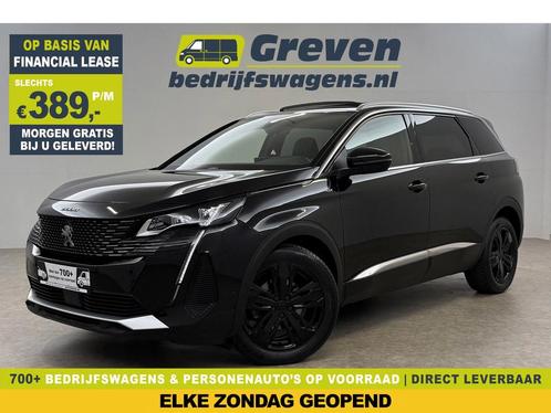 Peugeot 5008 1.2 PureTech 7P Pano Sfeer LED Virtual Carplay, Auto's, Peugeot, Te koop, Automaat, Financial lease, Benzine, Zwart