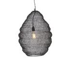Oosterse hanglamp zwart 45 cm - Nidum L, Nieuw, Overige materialen, Oosters, 75 cm of meer