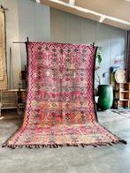 Grote vintage Marokkaanse Boujad tapijt – met de hand, Nieuw