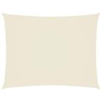Zonnescherm Creme 4x6m - Waterdicht - Retourdeal, Ophalen of Verzenden, Nieuw, 250 cm tot 450 cm, Overige typen