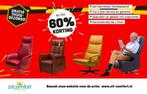 StaOp Stoel Arnhem va. €895 NIEUW - GRATIS BEZORGING, Minder dan 75 cm, Nieuw, Ophalen of Verzenden, Leer